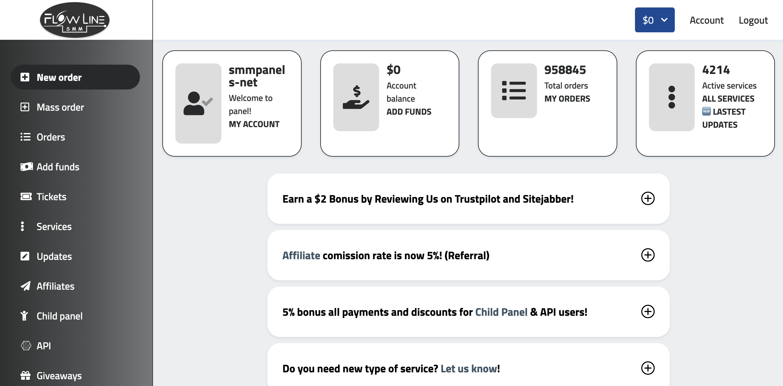 FlowLineSMM.com thumbnail